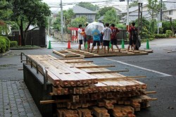 2016くすのき祭入場門ー２